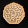 2011 WWF UK 50p Gold Proof Coin - 2