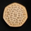 2011 WWF UK 50p Gold Proof Coin - 2