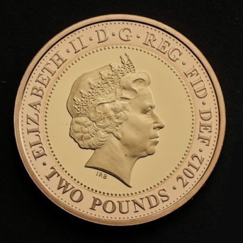 The London 2012 Handover to Rio Gold Proof &pound;2 Coin
