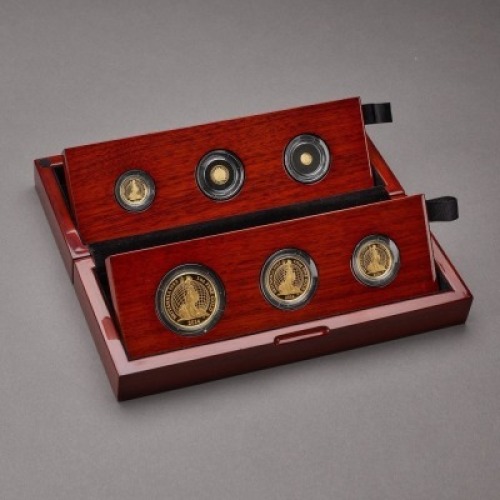 2014 Britannia Premium Six-Coin Gold Proof Set