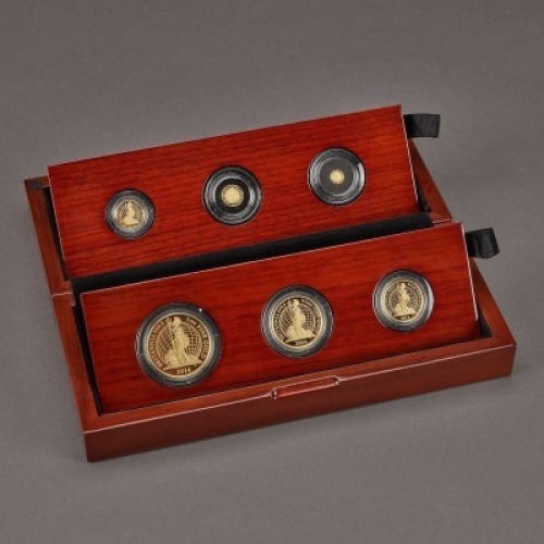 2014 Britannia Premium Six-Coin Gold Proof Set