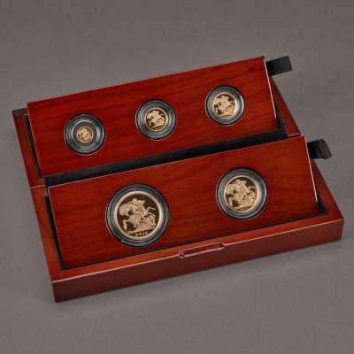 2015 Gold Proof Sovereign Five-Coin Set