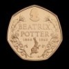 2016 Beatrix Potter Gold Proof 50p Coin - 2