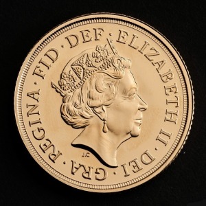 The Queen's 90th Birthday Celebration Sovereign Struck on 11 June 2016