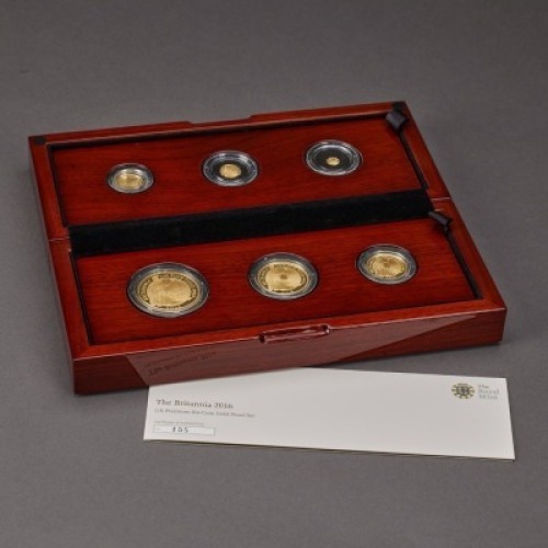 2016 Britannia Premium Six-Coin Gold Proof Set