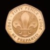 The 50th Anniversary of the 50p 2019 UK 50p Gold Proof Five-Coin Set &ndash; British Culture - 5