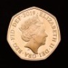 The 50th Anniversary of the 50p 2019 UK 50p Gold Proof Five-Coin Set &ndash; British Culture - 10