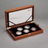 The 50th Anniversary of the 50p 2019 UK 50p Gold Proof Piedfort Five-Coin Set &ndash; British Culture