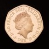 The 50th Anniversary of the 50p 2019 UK 50p Gold Proof Piedfort Five-Coin Set &ndash; British Culture - 8