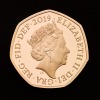 The 50th Anniversary of the 50p 2019 UK 50p Gold Proof Piedfort Five-Coin Set – British Culture - 10