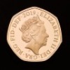 The 50th Anniversary of the 50p 2019 UK 50p Gold Proof Piedfort Five-Coin Set &ndash; British Culture - 10