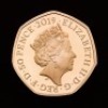 The 50th Anniversary of the 50p 2019 UK 50p Gold Proof Piedfort Five-Coin Set - British Military - 2