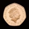 The 50th Anniversary of the 50p 2019 UK 50p Gold Proof Piedfort Five-Coin Set - British Military - 10