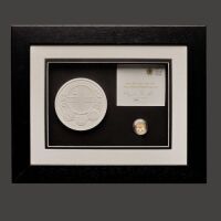 2010 UK &pound;1 Limited Edition Gold Proof Presentation