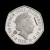 Kanga and Roo 2022 50p Silver Proof Trial Piece - 2