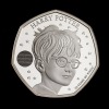 Harry Potter 2022 50p Silver Proof Trial Piece