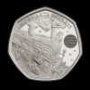 Hogwarts Express 2022 50p Silver Proof Trial Piece