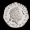 50 Years of Pride 2022 50p Silver Piedfort Proof Trial Piece - 2