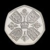 Her Majesty Queen Elizabeth II 2022 50p Silver Piedfort Proof Trial Piece