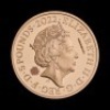 The Queen's Reign The Commonwealth 2022 &pound;5 Gold Proof Trial Piece - 2