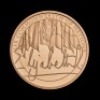 The Queen's Reign The Commonwealth 2022 &pound;5 Gold Proof Trial Piece