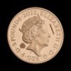 The Queen's Reign Honours and Investitures 2022 &pound;5 Gold Proof Trial Piece - 2