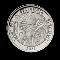 The Britannia 2022 1/20oz Silver Proof Trial Piece
