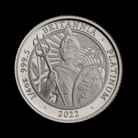 Britannia 2022 1/4oz Platinum Proof Trial Piece