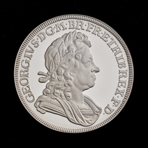 British Monarchs King George I 2022 1oz Silver Proof Trial Piece