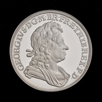 British Monarchs King George I 2022 1oz Silver Proof Trial Piece