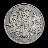 The Royal Arms 2022 1oz Silver Bullion Trial Piece