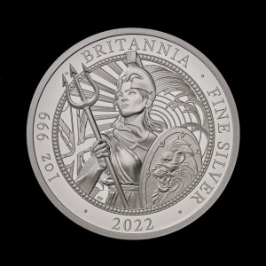 The Britannia 2022 1oz Silver Proof Trial Piece