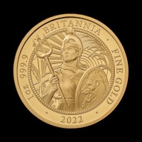 The Britannia 2022 1oz Gold Proof Trial Piece