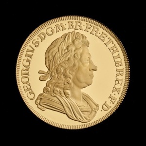 British Monarchs King George I 2022 1oz Gold Proof Trial Piece