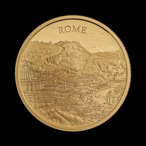 City Views Rome 2022 1oz Gold Proof Trial Piece