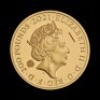 Plain Edge Gothic Crown Portrait 2021 2oz Gold Proof Trial Piece - 2