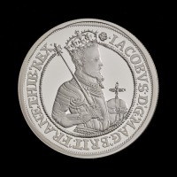 British Monarchs King James I 2022 2oz Silver Proof Trial Piece