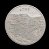 City Views Rome 2022 2oz Silver Proof Trial Piece