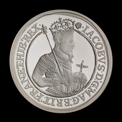 British Monarchs King James I 2022 5oz Silver Proof Trial Piece