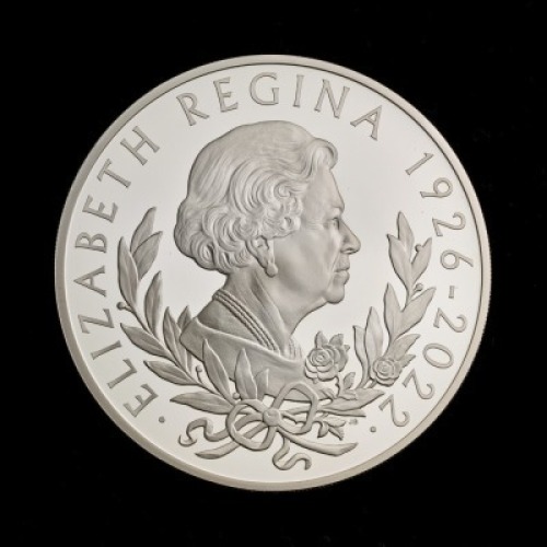 Her Majesty Queen Elizabeth II 2022 5oz Silver Proof Trial Piece