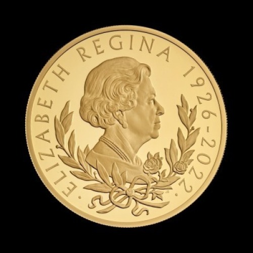 Her Majesty Queen Elizabeth II 2022 5oz Gold Proof Trial Piece