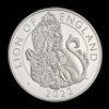 The Royal Tudor Beasts The Lion of England 2022 10oz Silver Proof Trial Piece