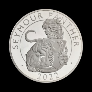 The Royal Tudor Beasts The Seymour Panther 2022 1kg Silver Proof Trial Piece