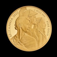 The Britannia 2022 1kg Gold Proof Trial Piece