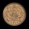 The Quarter Sovereign 2022 Bullion Gold Trial Piece