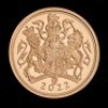 The Piedfort Sovereign 2022 Gold Proof Trial Piece