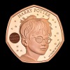 Harry Potter 2022 50p Gold Proof Trial Piece - 2