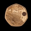 Hogwarts Express 2022 50p Gold Proof Trial Piece - 2