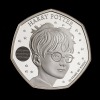 Harry Potter 2022 50p Colour Silver Proof Trial Piece - 2