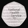 75 Years of the National Health Service 2023 50p Platinum Proof Trial Piece - 2